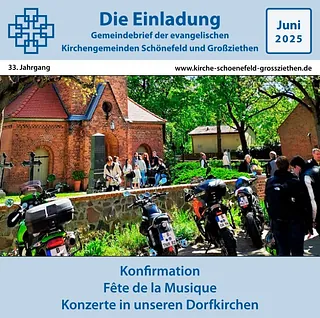 Titelblatt Gemeindebrief Juni 2025